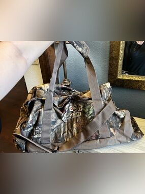 NEW!!! RedHead Camouflage Duffel Bag in Brown & Green